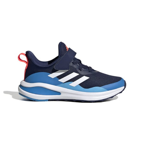 Adidas FortaRun Elastic Lace Top Strap Kid Running Shoes - Dark Blue