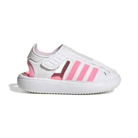 Adidas Closed-Toe Summer Water Sandals - White/Pink