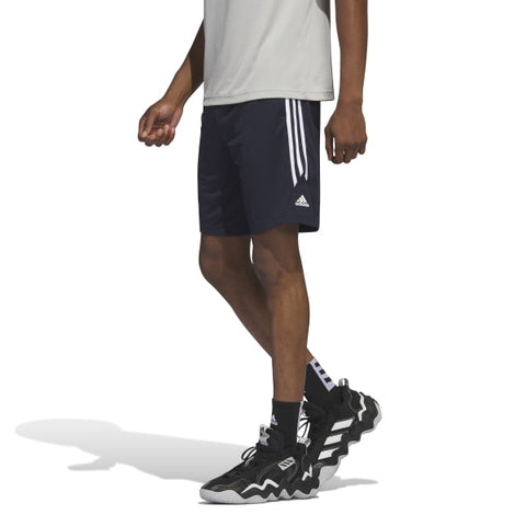 Adidas Legends 3-Stripes Basketball Shorts - Legend Ink