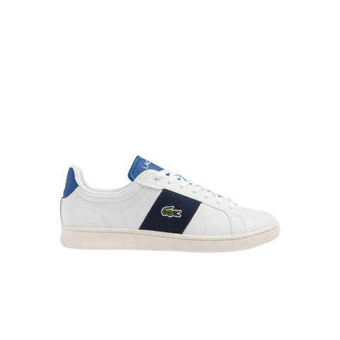 LACOSTE CARNABY PRO CGR 123 1 SMA - WHITE/DK BLUE - 45SMA0022X96