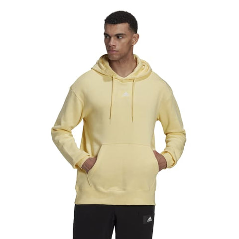 Adidas Essentials FeelVivid Cotton Fleece Drop Shoulder Hoodie